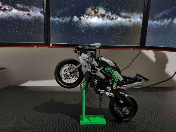 Stojak do LEGO 42170 Kawasaki H2R Wheelie style (na jednym kole)